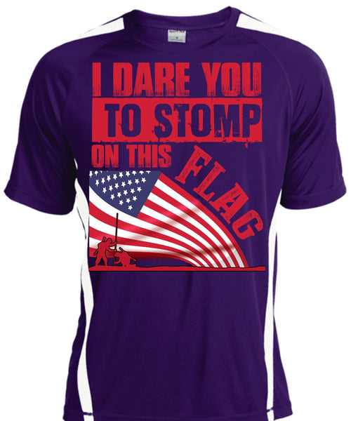 I Dare You To Stomp On This Flag T Shirt, Being A Veteran T Shirt, Cool Shirt
