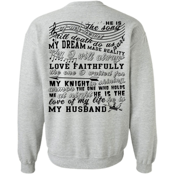 Being A Husband T Shirt, He Is My Husband Sweatshirt