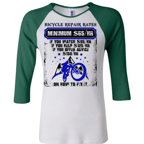 Bicycle Repair Rates T Shirt, I Love Mechanic T Shirt, Awesome T-Shirts