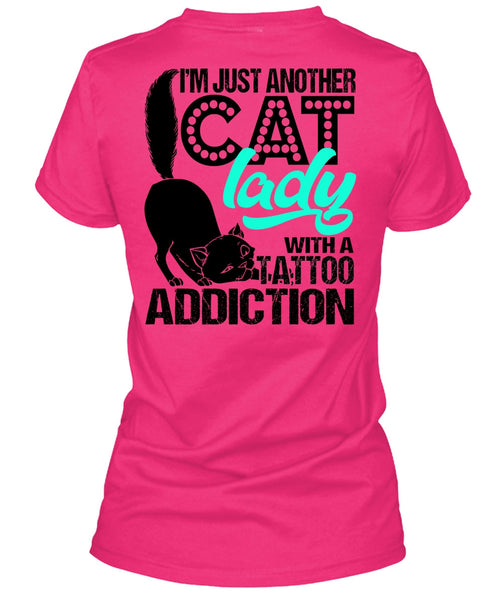 I'm Just Another Cat Lady T Shirt, I Love Cat T Shirt