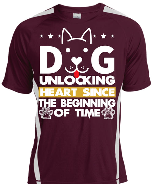 Dog Unlocking Heart T Shirt, My Favorite T Shirt, Cool Shirt