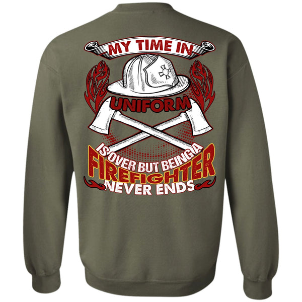 I Love Firefighter T Shirt, Like Mechanic Sweatshirt