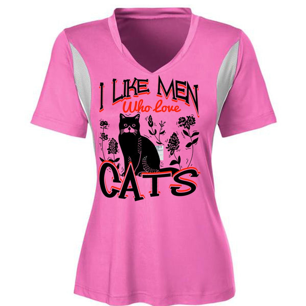 I Like Men Who Love Cats T Shirt, I Love Cats T Shirt, Awesome T-Shirts