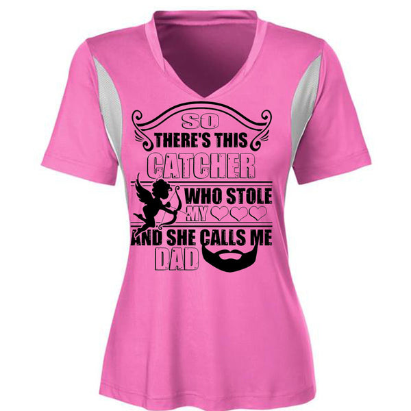 So There's This Catcher Who Stole My Heart T Shirt, Favorite T Shirt, Awesome T-Shirts