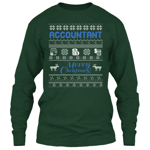 Acoountant Merry Christmas T Shirt, I Am A Accountant T Shirt