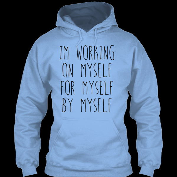 A black t-shirt with the shopify logo