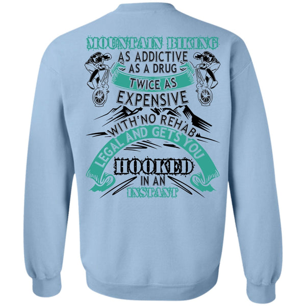 I Love Biker T Shirt, Mountain Biking Sweatshirt