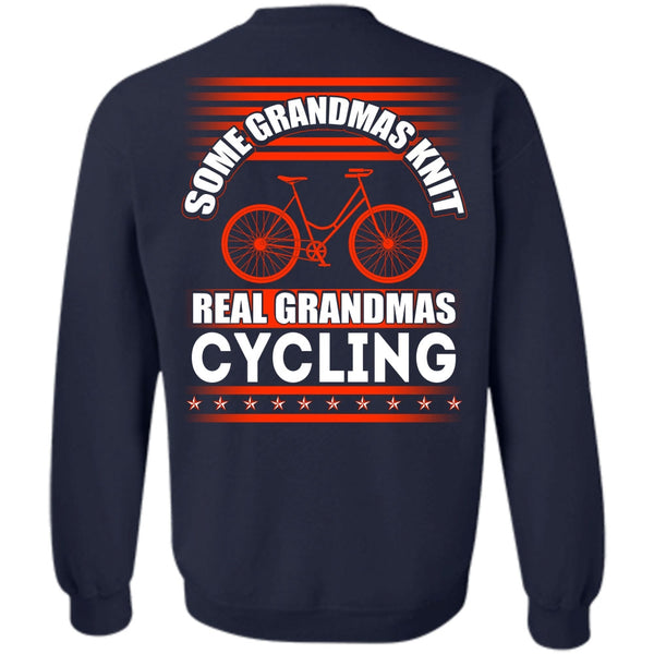Real Grandmas Cycling T Shirt, I Love Biking Sweatshirt