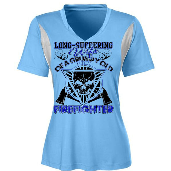 Long - Suffering Wife T Shirt, I Love Firefighter T Shirt, Awesome T-Shirts