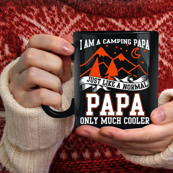 I Am A Camping Papa Coffee Mug, Awesome Camping Papa Coffee Cup