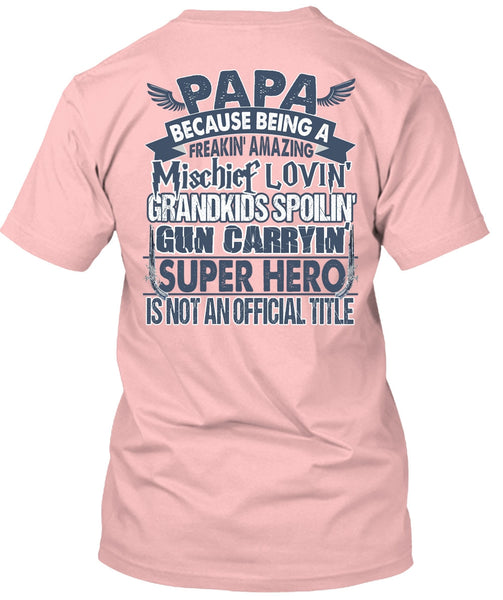 Loving Grandkids Spoiling T Shirt, I Love Papa T Shirt