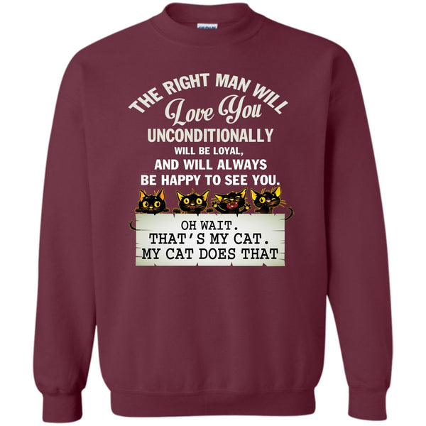 That's My Cat T Shirt, My Cat Dose That Sweatshirt