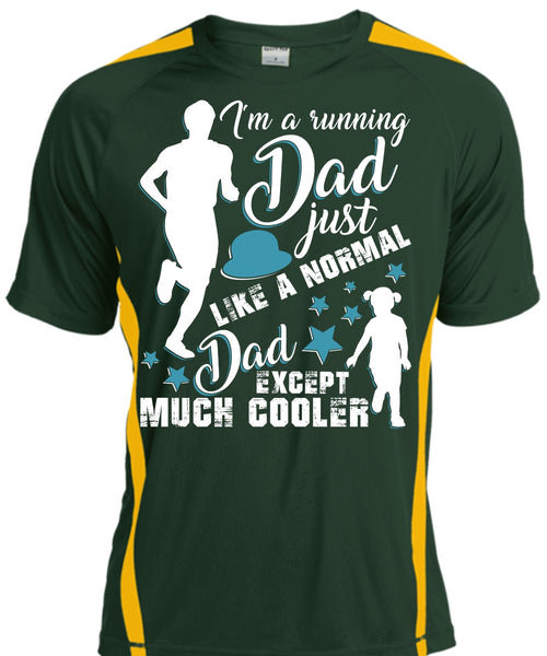 I'm A Running Dad T Shirt, Just Like A Normal Dad T Shirt, Cool Shirt