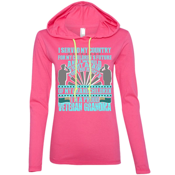 I'm A Proud Veteran Grandma T Shirt, I Love Veteran T Shirt, Awesome T-Shirts