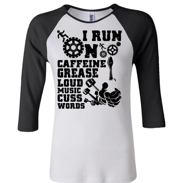 I Run On Caffeine T Shirt, I Love Mechanic T Shirt, Awesome T-Shirts