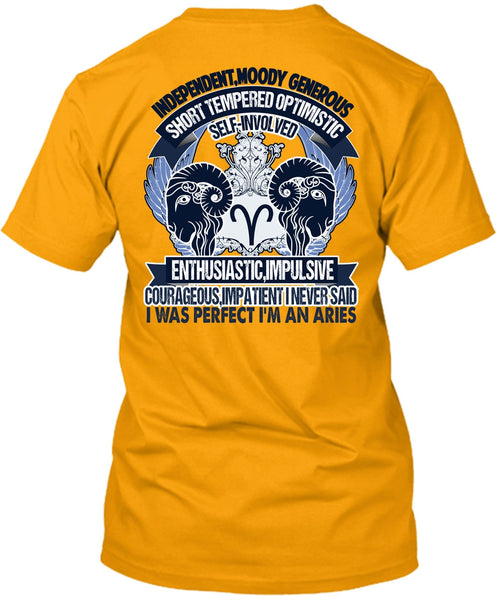 I'm An Aries T Shirt, I Love Aries T Shirt