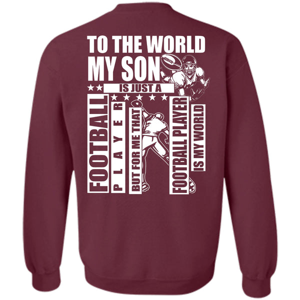 Football Player T Shirt, I Love Football Sweatshirt