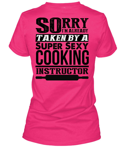 Cooking Instructor T Shirt, I Love Cooker T Shirt
