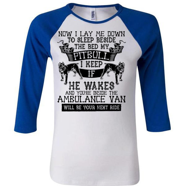 Sleep Beside The Bed My Pit Bull T Shirt, I Love My Dog T Shirt, Awesome T-Shirts