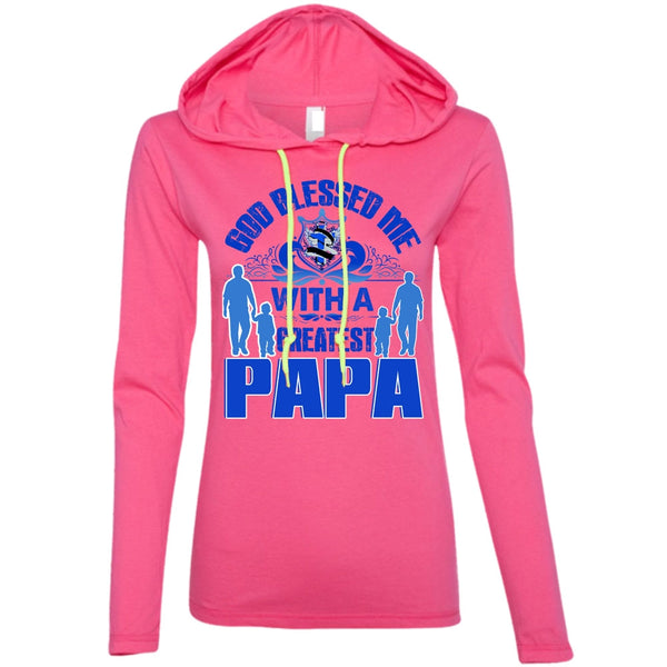 God Blessed Me With A Greatest Papa T Shirt, I Love Papa T Shirt, Awesome T-Shirts