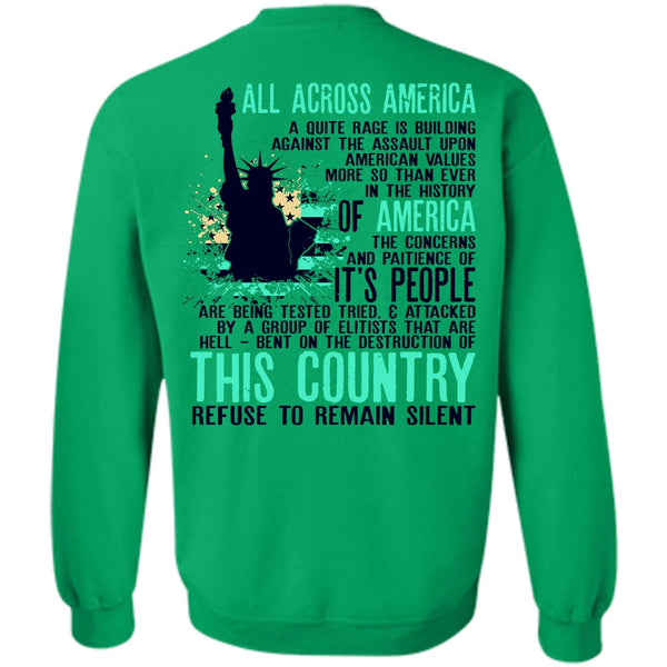 I Love Veteran T Shirt, All Across America Sweatshirt