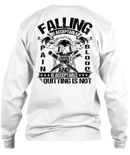 Falling Is Acceptable T Shirt, I Love Veteran T Shirt