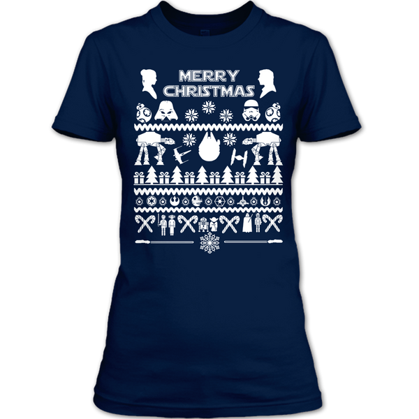 A black t-shirt with the shopify logo