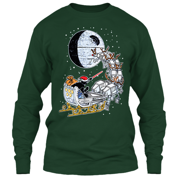 A black t-shirt with the shopify logo