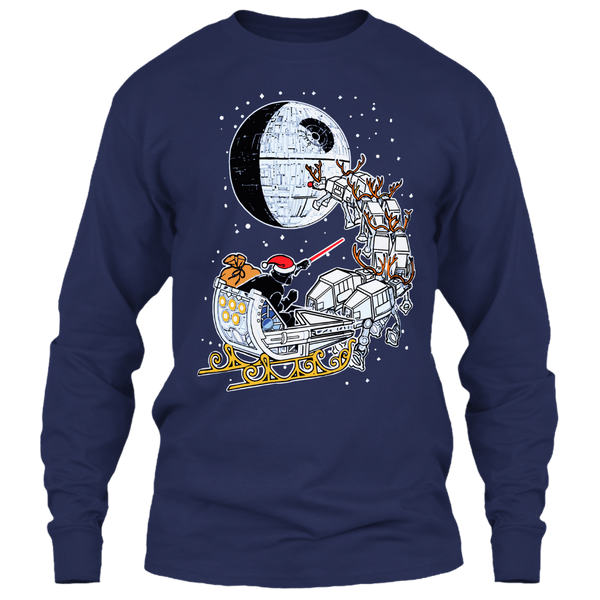 A black t-shirt with the shopify logo