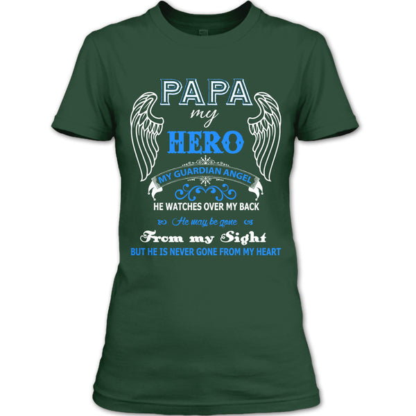 A black t-shirt with the shopify logo