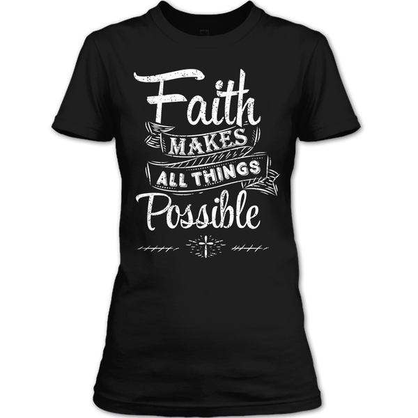 A black t-shirt with the shopify logo