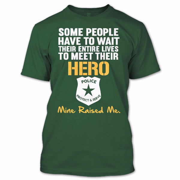 A black t-shirt with the shopify logo