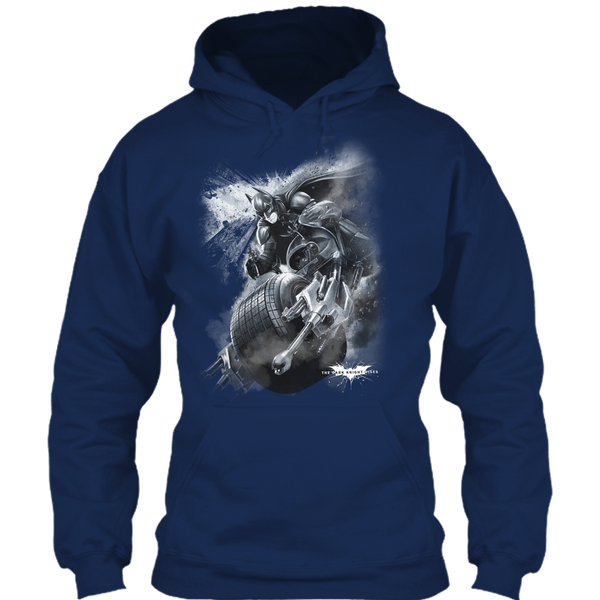 A black t-shirt with the shopify logo