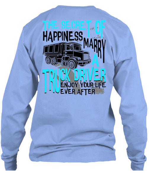 Marry A Truck Driver T Shirt, I Love Trucking T Shirt