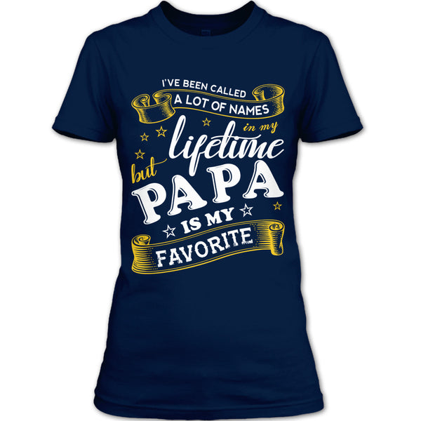 A black t-shirt with the shopify logo