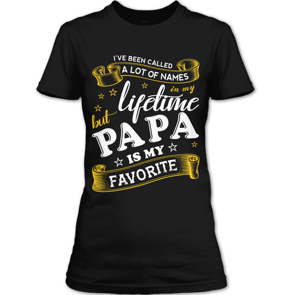 A black t-shirt with the shopify logo