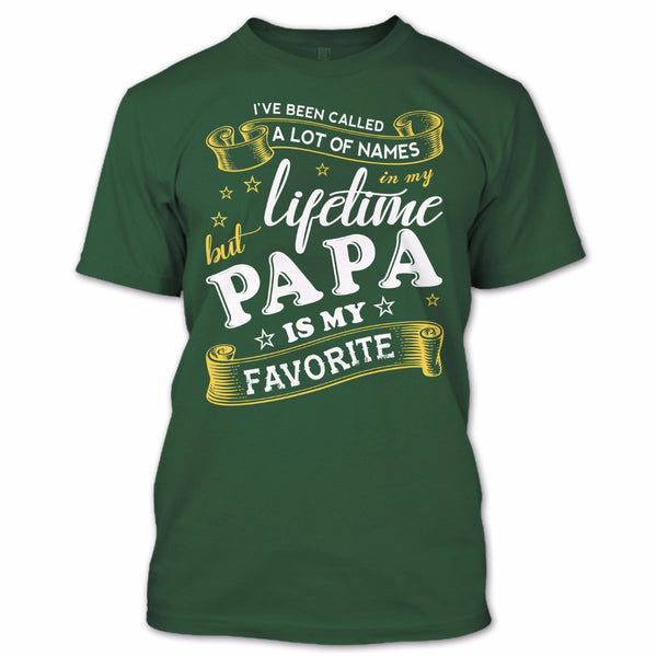 A black t-shirt with the shopify logo