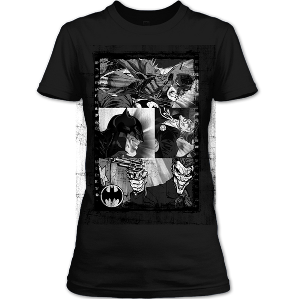 A black t-shirt with the shopify logo