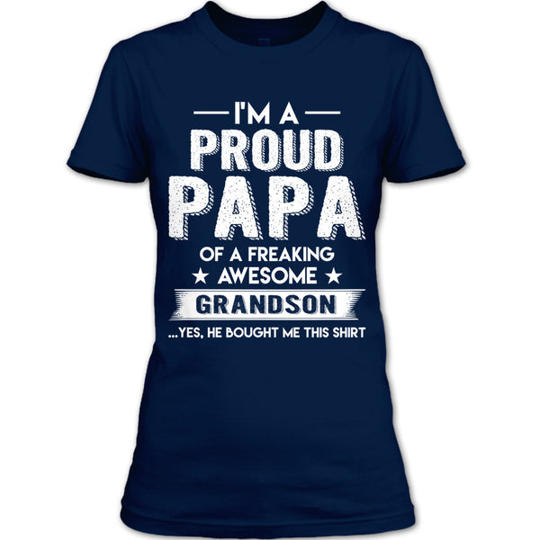 A black t-shirt with the shopify logo