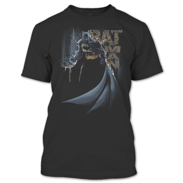 A black t-shirt with the shopify logo