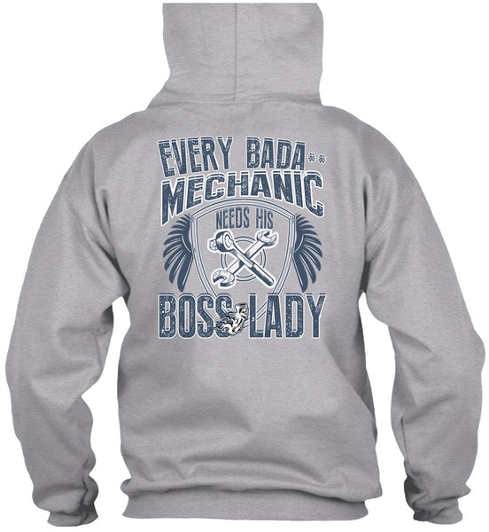 Mechanic Needs His Boss Lady T Shirt, I Love Mechanic T Shirt