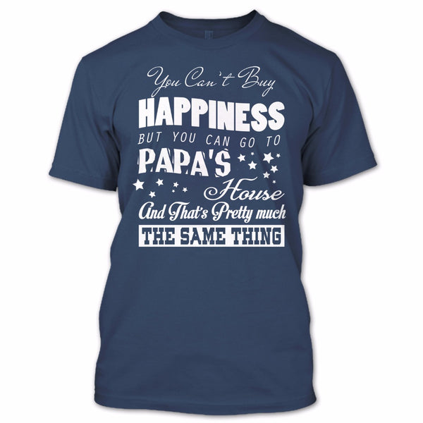 A black t-shirt with the shopify logo