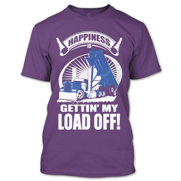 A black t-shirt with the shopify logo