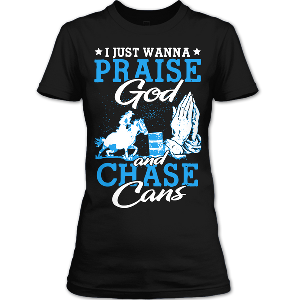 A black t-shirt with the shopify logo