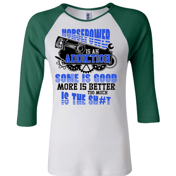 Horsepower Is An Addiction T Shirt, I Love Mechanic T Shirt, Awesome T-Shirts