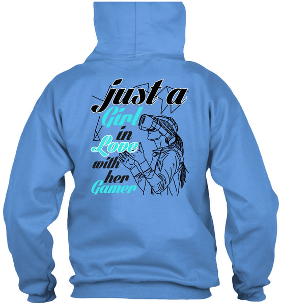 Just A Girl In Love With Her Gamer T Shirt, I Love Gaming T Shirt