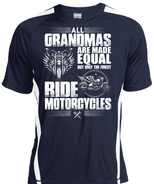 All Grandmas Are Made Equal T Shirt, Ride Motorcycles T Shirt, Cool Shirt
