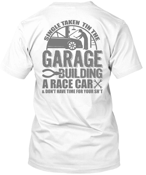 A black t-shirt with the shopify logo