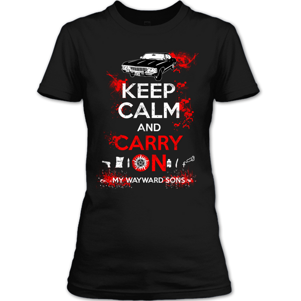 A black t-shirt with the shopify logo