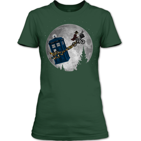 A black t-shirt with the shopify logo